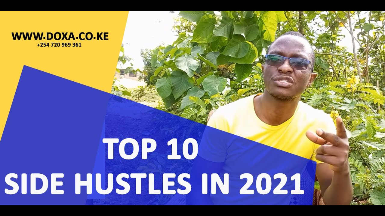 TOP 10 SIDE HUSTLES IN 2021 How to make money online Top 10 side