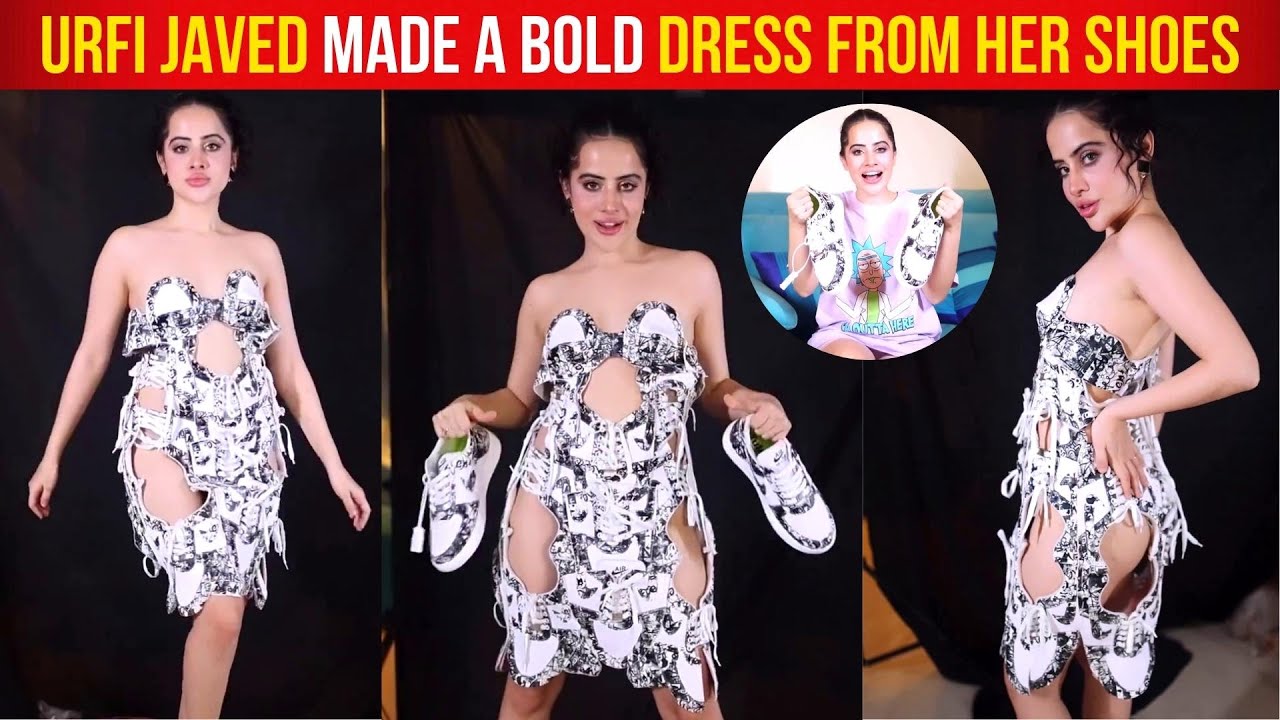 Urfy Java Urfi Javed Rise The Heat In This Stunning And Bold Outfit Made From ...
