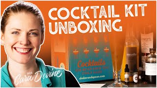 Cocktail Kit Unboxing - at home cocktails made easy!