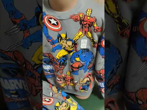 Костюм хлопчику дитячий з начосом Супергерої 98-104, видео 1