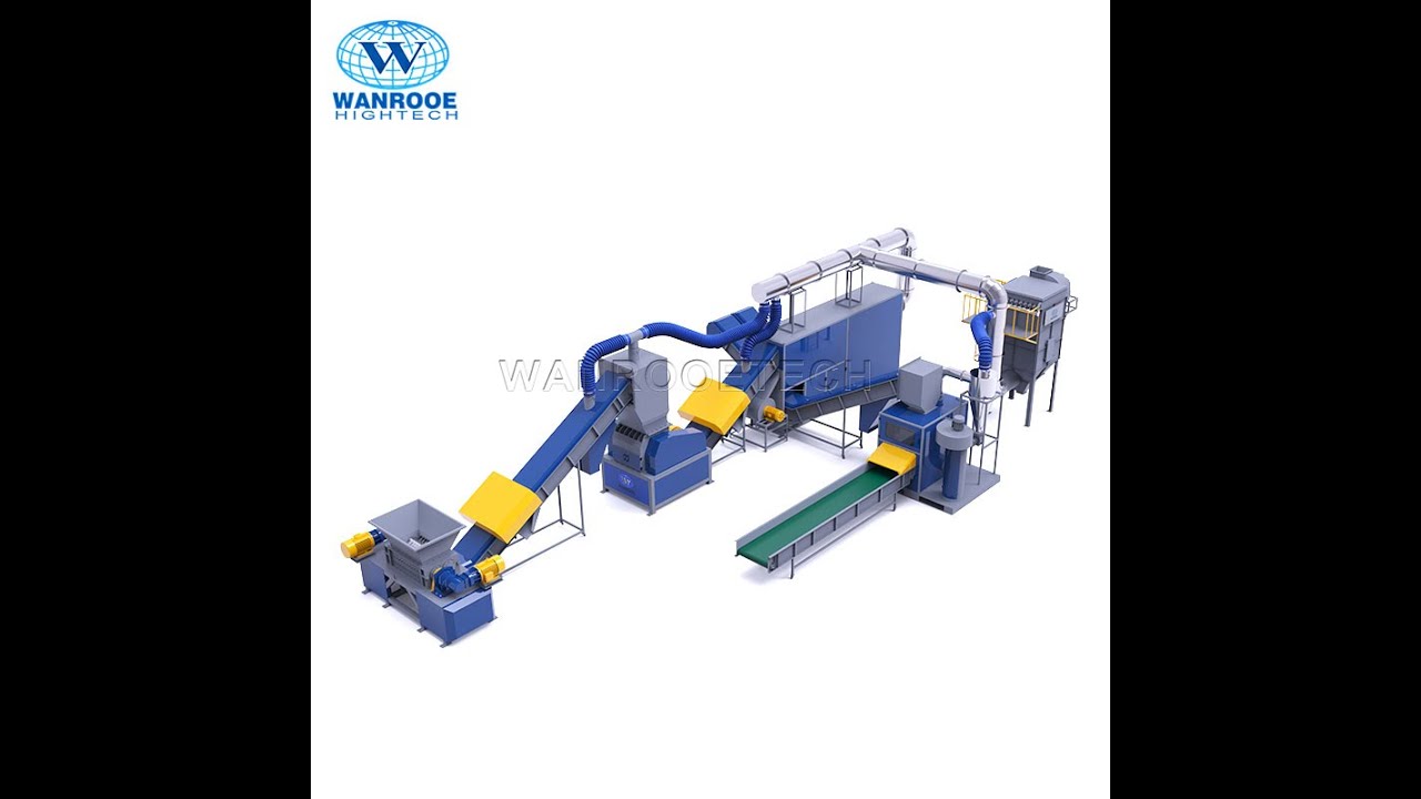 Waste Air Conditioner Radiator Recycling Machine 