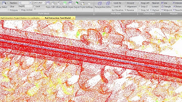 SCC automated rail tracing