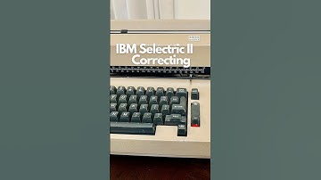 Iconic IBM Selectric II Electric Typewriter