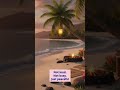 Polynesian Island Tribal Ambient — Ocean Waves, Soft Drums, Tropical Relaxation Music