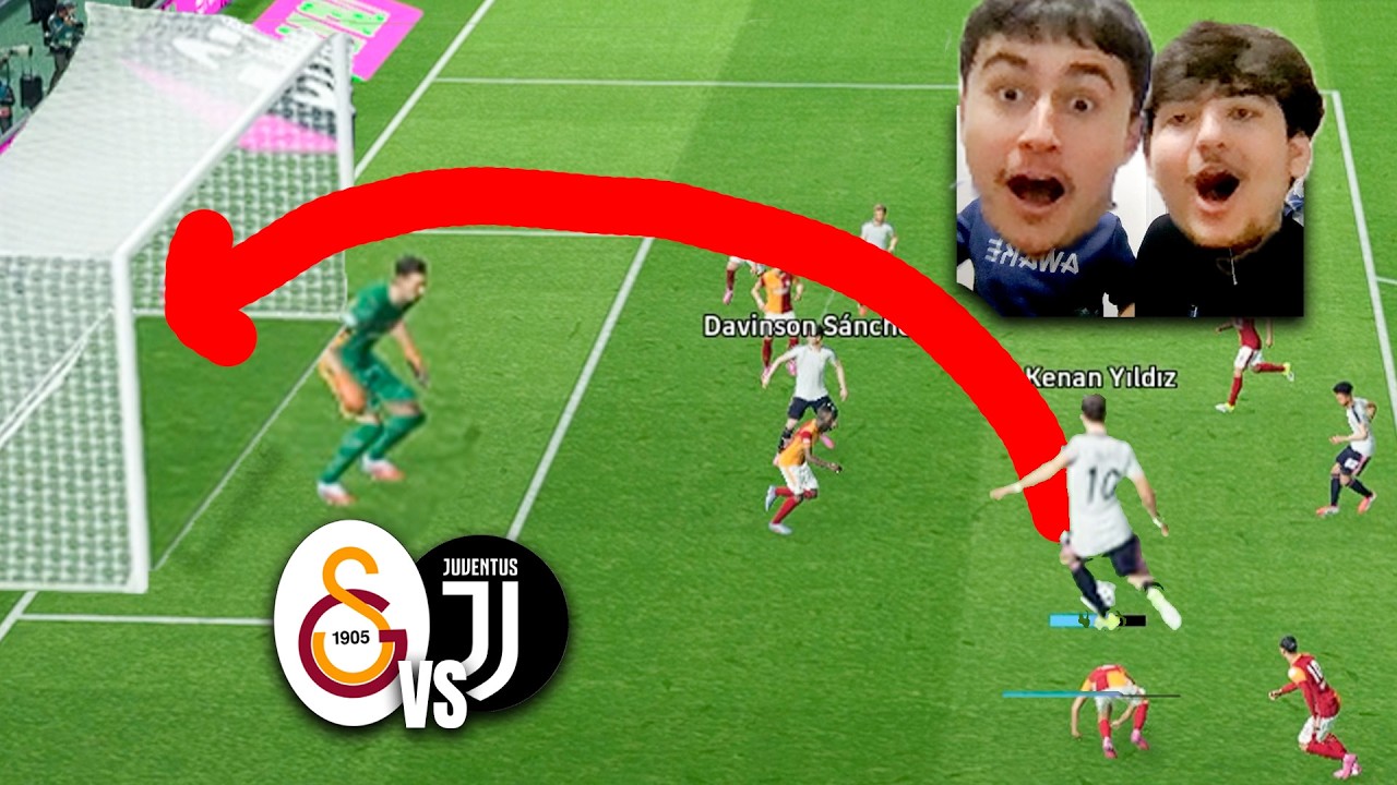 KENAN YILDIZ PLASE GOL! EFSANE GERİ DÖNÜŞ! +5 DİREK! Galatasaray - Juventus Şampiyonlar Ligi Maçı!