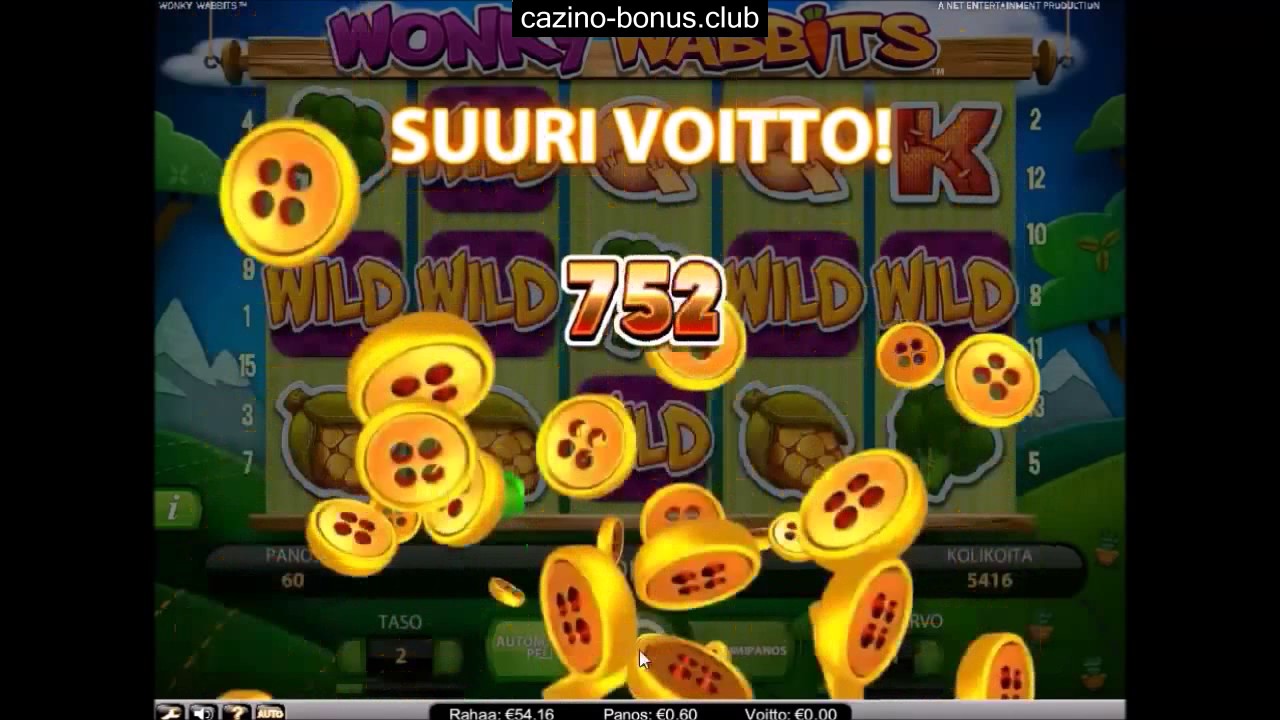 Wonky Wabbits Slot Machine - Awesome WIN