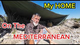Solo Bikepacking How I  Under A Tarp On The Mediterranean Coast