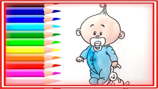 How To Draw A Baby | Easy Drawing For Kids