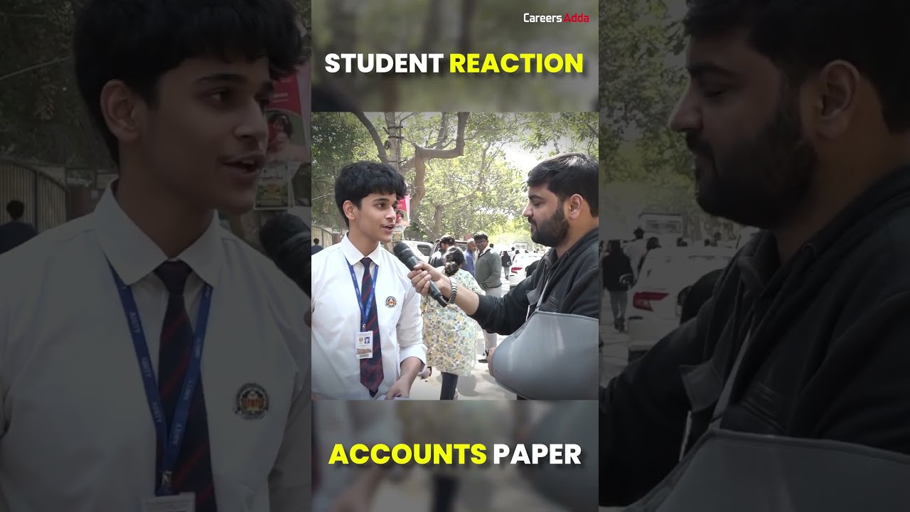 Class 12 Accounts Paper Kaisa Hua? Student Reaction 