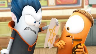 Funny Animated Cartoon | Spookiz Don't Cross Cula's White Line 스푸키즈 | Cartoon for Children