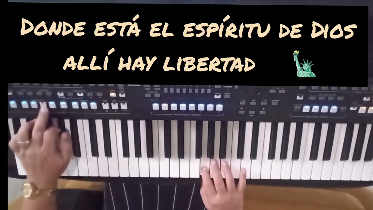 DÓNDE ESTÁ EL ESPÍRITU DE DIOS ALLÍ HAY LIBERTAD/COROS ANTIGUOS 🔥