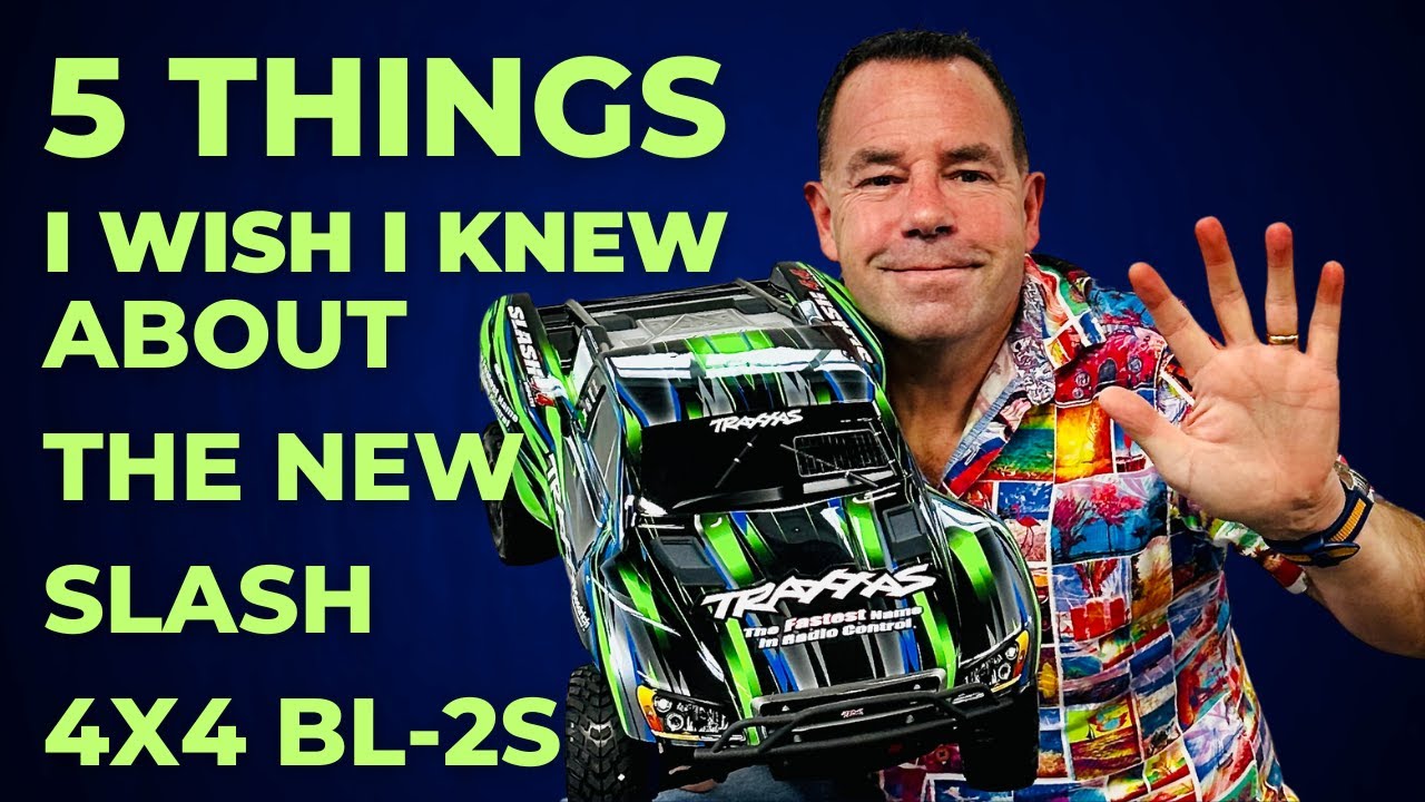5 Things You Didn't Know! New Slash 4x4 Brushless