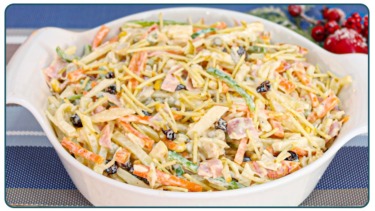 ВЫ ДОЛЖНЫ СДЕЛАТЬ РОЖДЕСТВЕНСКИЙ САЛАТ | Нанду Андраде