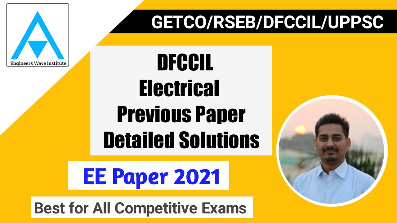 "DFCCIL Electrical 2021 Paper Solutions: Crack the Exam with Confidence!"|Practice Set 82 |Amrit Sir