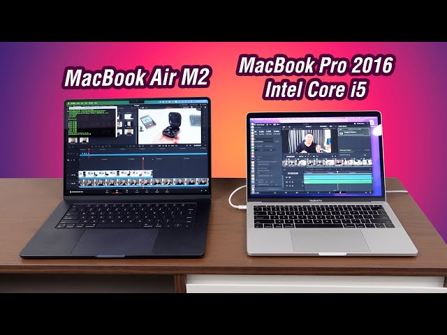 MacBook Pro 2016... 7 năm cải tiến lên thành Apple M2