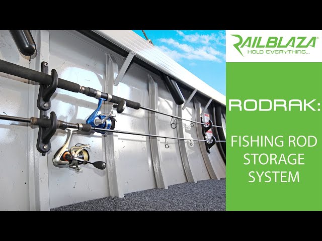 Product review - Best Rod Storage For Boats, RodRak By RAILBLAZA RAILBLAZA