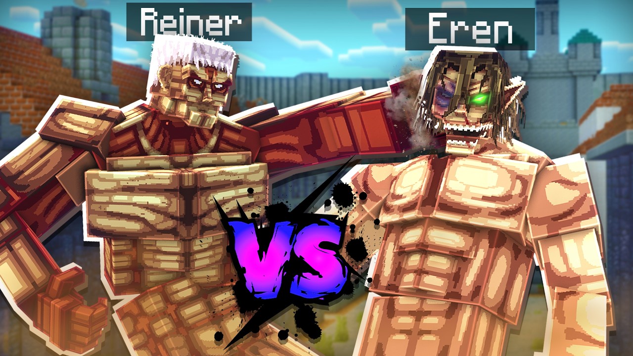 Minecraft'ın EN İYİ ATTACK ON TİTAN MODU!
