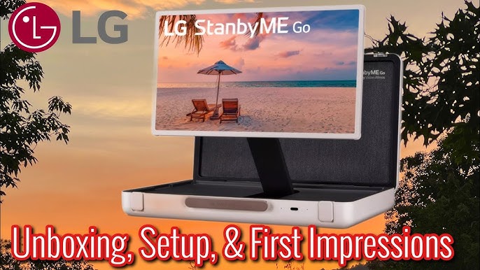 LG StanbyME review: bad name, so-so TV, excellent stand - The Verge