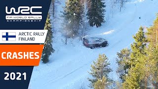 CRASH compilation - WRC Arctic Rally Finland 2021 Powered by CapitalBox