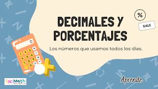 🔢 Fracciones, decimales y porcentajes: conversión entre formas.