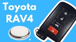 Toyota RAV4 Key Fob Battery Replacement (2013  2019)