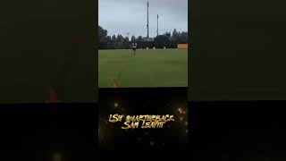 Sam Leavitt running posted from his Instagram on the practice field #subscribe