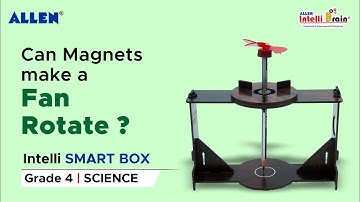 Magical Pencil Fan | Magnetism Experiment | Science Activity for Class 4 | ALLEN Intelli SMART Box