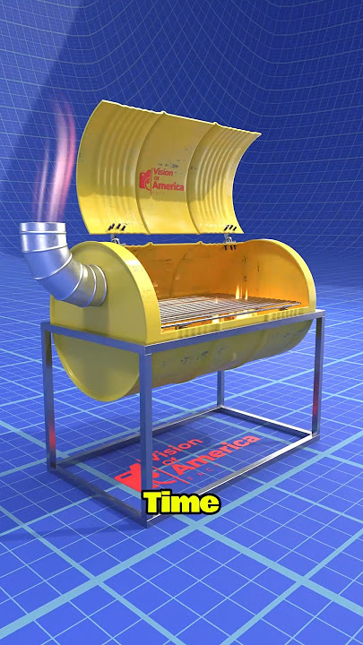 DIY Grill Machine from a Steel Drum | Homemade BBQ Setup Step by Step