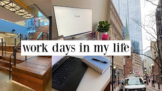 9-5 work days in my life | working from home + going into the office by Jackeline Cabrera 13,862 views 2 years ago 13 minutes