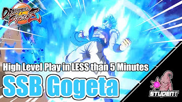 How to Play SSB Gogeta in LESS than 5 Minutes - Student FGC *5 Minute Guides*