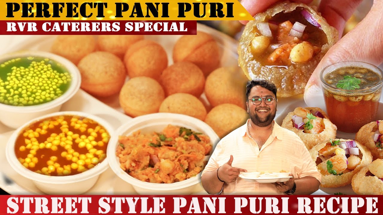 ಅತಿ ಸುಲಭ ವಿಧಾನದಲ್ಲಿ ಪಾನಿಪುರಿ ಮಾಡುವ ವಿಧಾನ| perfect pani puri Recipe By RVR Vinay Srinivas| Golgoppa |
