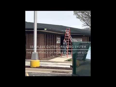The Importance of Proper Rain Gutter Slope
