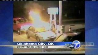 Static Electricity Sets Car on Fire