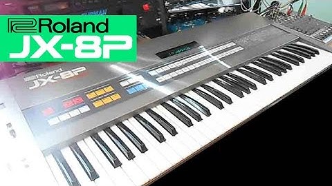Roland JX-8P Synthesizer Demo #3 - Skywriter