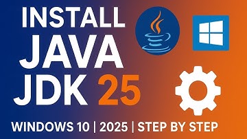 How to Install Java JDK 25 on Windows 11 | Download & Setup Java 25 (Step by Step 2025)