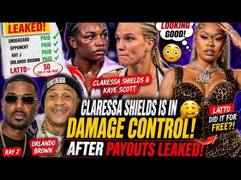 Claressa Shields Is in DAMAGE CONTROL After Payouts LEAKED 🙄 Ray J, Orlando & Latto EXPOSED! 💰👀