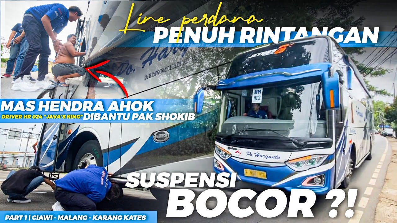 LINE PERDANA HR 012 SUN BREAKER PENUH RINTANGAN‼️TROUBLE SUSPENSI⁉️🥲 MAS HENDRA DIBANTU PAK SHOKIB#1