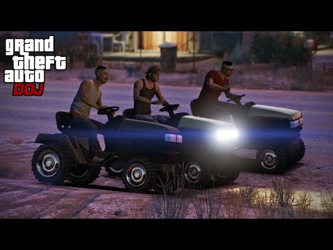 GTA 5 Roleplay - DOJ 232 - 3 Wide Mowing (Criminal)