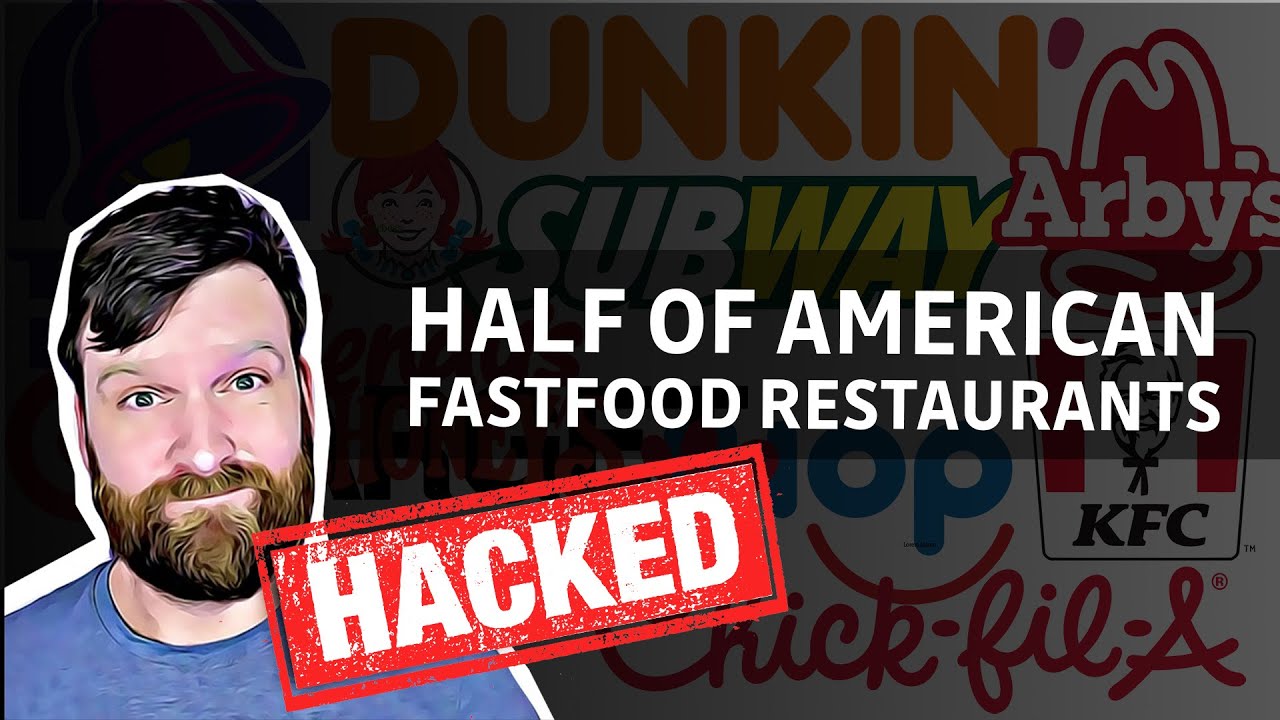 Fast food restaurants hacked simultaneously Breach breakdown YouTube