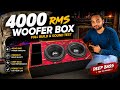 “TSB Audio 4000 RMS Woofer Box Full Bass Test & Review | Car Audio Beast 🔥”