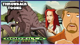 Dragged Under By Giant Squid Godzilla The Series Throwback Toons