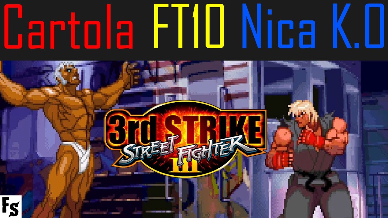 Street Fighter III: Third Strike - Cartola [Urien] vs Nica K.O [Ken] (Fightcade FT10)