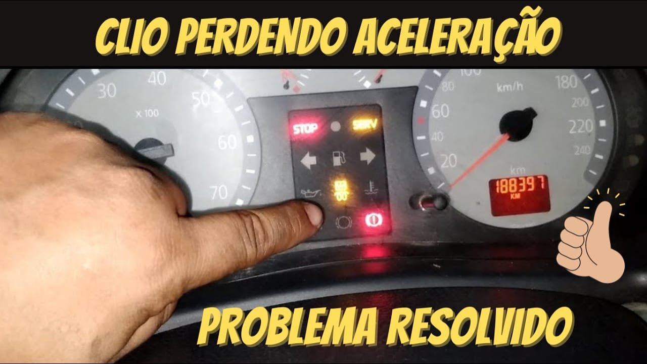 Clio Perde a Aceleração - PROBLEMA RESOLVIDO
