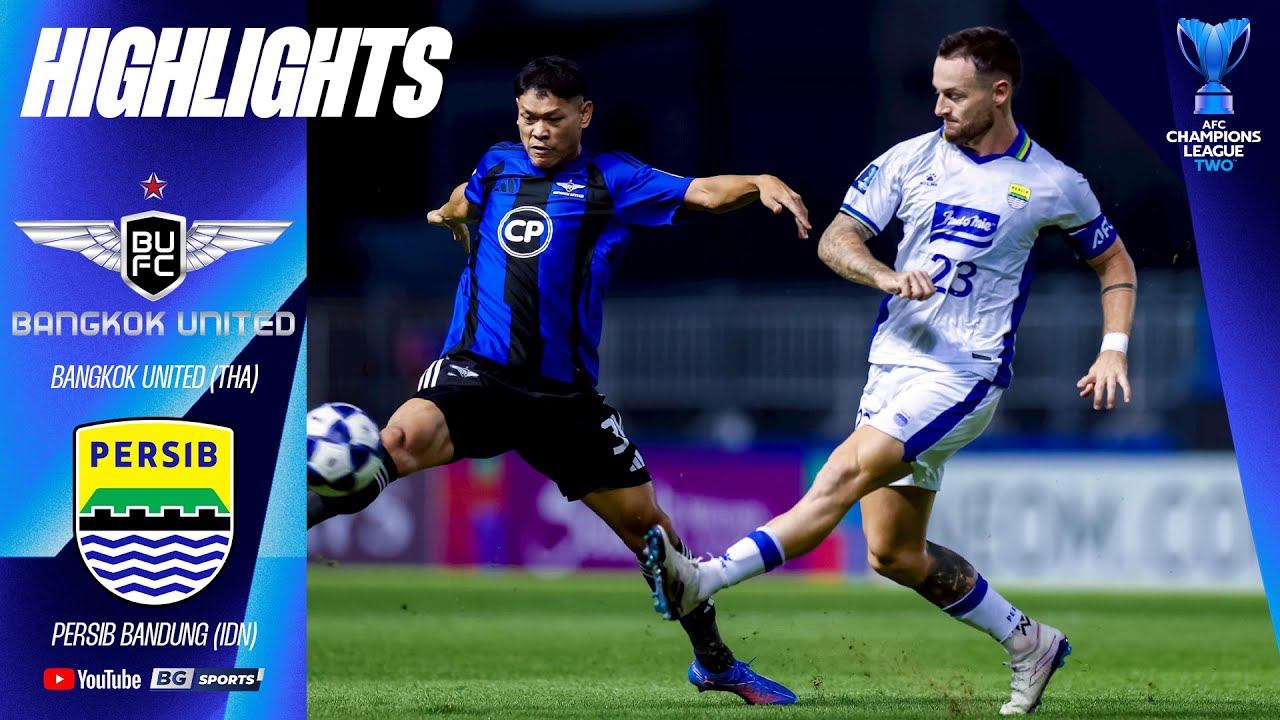 HIGHLIGHTS: Bangkok United (THA) vs Persib Bandung (IDN)| ACL TWO 2025/26 | 01.10.25