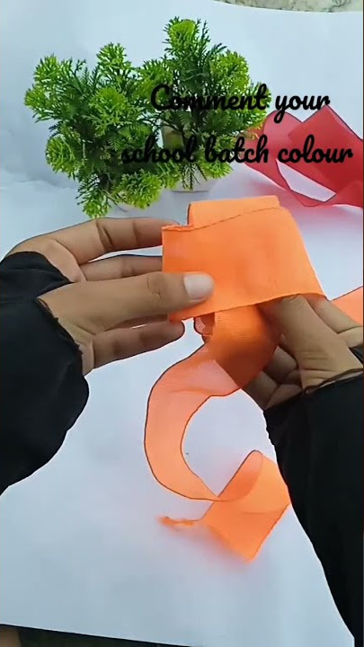 How to make easy batch for school in 5 min. without thread and needle #shorts #youtubeshorts #easy