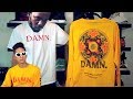 kendrick lamar damn tour merch haul