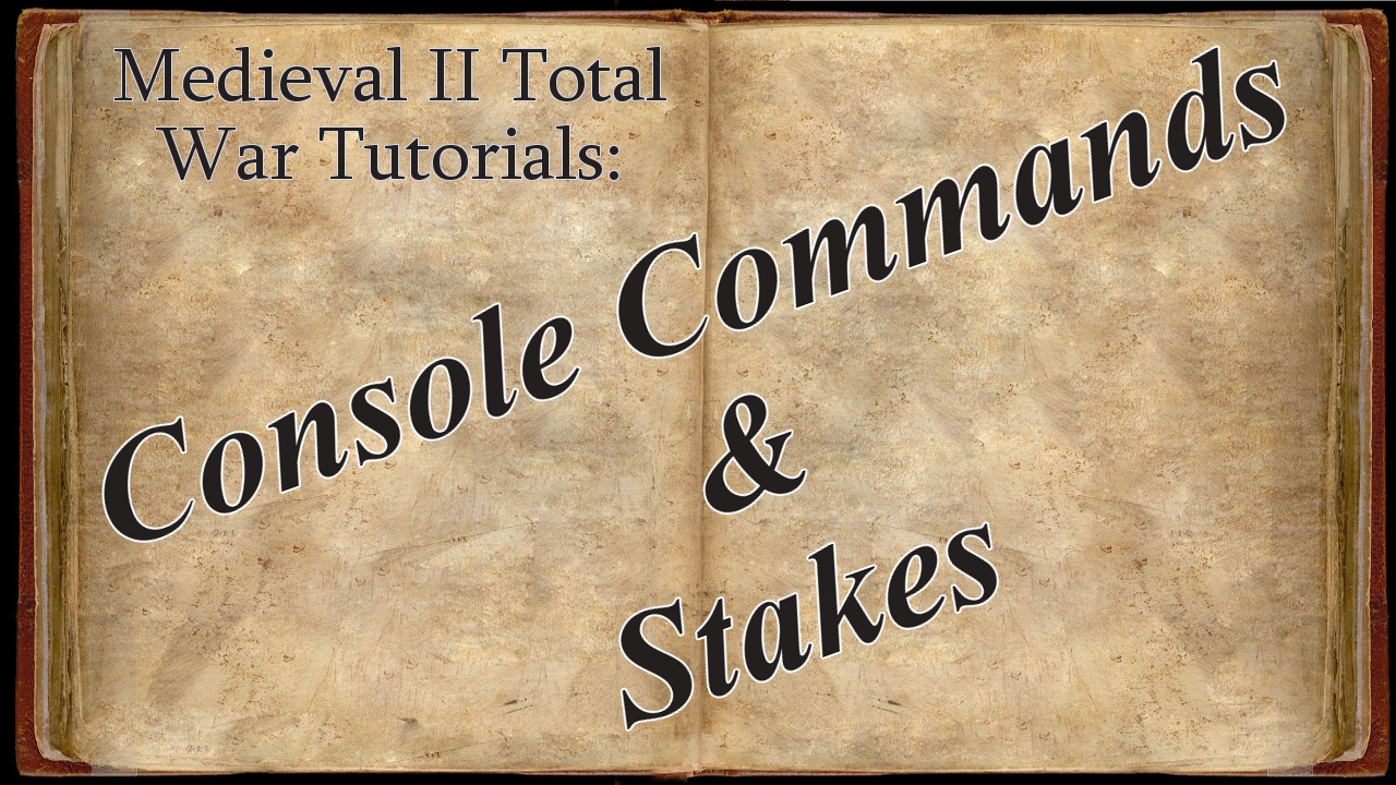 Medieval 2: Total War cheats and console commands