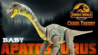 Mattel Jurassic World Chaos Theory Danger Pack Baby Apatosaurus Review!!!