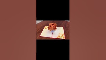 3d sunflower card birthday pop up card for mom