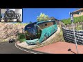 Smooth bus drive across the west balkans a scenic route through 3 countries  euro truck simulator 2